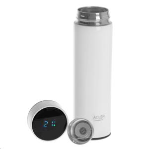 Adler | Thermal Flask | AD 4506w | Material Stainless steel/Silicone | White - Image 4