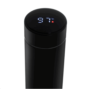 Adler | Thermal Flask | AD 4506bk | Material Stainless steel/Silicone | Black - Image 4