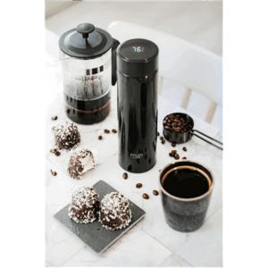 Adler | Thermal Flask | AD 4506bk | Material Stainless steel/Silicone | Black - Image 6