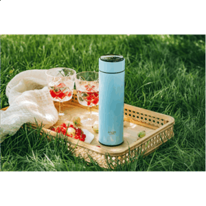 Adler | Thermal Flask | AD 4506bl | Material Stainless steel/Silicone | Blue - Image 7