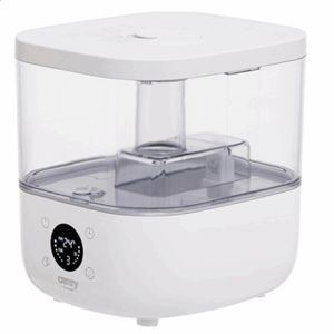 Camry | CR 7973w | Humidifier | 23 W | Water tank capacity 5 L | Suitable for rooms up to 35 m² | Ultrasonic | Humidification capacity 100-260 ml/hr | White - Image 3