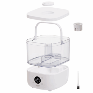 Camry | CR 7973w | Humidifier | 23 W | Water tank capacity 5 L | Suitable for rooms up to 35 m² | Ultrasonic | Humidification capacity 100-260 ml/hr | White - Image 8