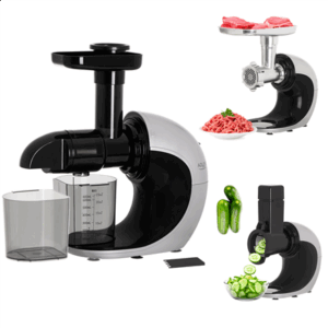 Adler | Slow-speed juicer 3in1 - Meat mincer, Juicer, Vegetable grater | AD 4131 | Type  Slow Juicer | Stainless Steel | 150 W | Number of speeds 1 | 90-105 RPM - Image 5