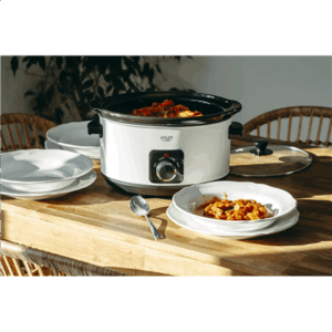 Adler | Slow Cooker | AD 6413w | 290 W | 5.8 L | Number of programs 3 | White - Image 7