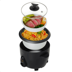 Camry Rice Cooker | CR 6419 | 400 W | 1 L | Number of programs 2 | Black - Image 12