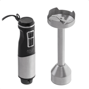 Adler | Hand Blender | AD 4628 | Hand Blender | 1900 W | Number of speeds 1 | Turbo mode | Ice crushing | Stainless Steel/Black - Image 5