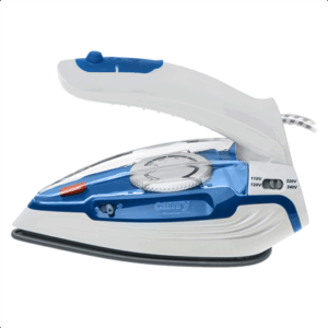 Camry CR 5040 | Steam travel iron | 1600 W | Water tank capacity 80 ml | Continuous steam 10 g/min | Steam boost performance 50 g/min | Blue/White - Image 3