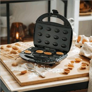 Adler Nut Cookie Maker | AD 3071 | 750 W | Number of pastry 12 | Nuts | Black - Image 9