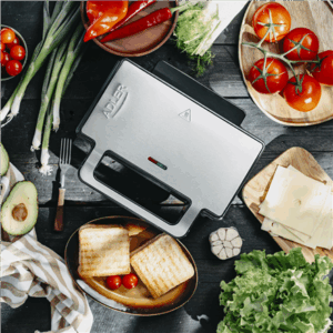 Adler Sandwich maker 2 in 1 | AD 3073 | 1000 W | Number of plates 2 | Stainless Steel/Black - Image 14