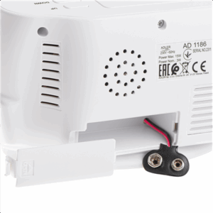 Adler LED clock with thermometer | AD 1186 - Image 6