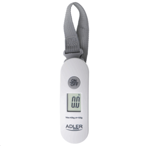 Adler | Travel Luggage Scale | AD 8189 | Maximum weight (capacity) 40 kg | Accuracy 100 g | White - Image 3