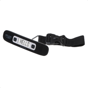 Adler | Travel Luggage Scale | AD 8190 | Maximum weight (capacity) 50 kg | Accuracy 10 g | Black - Image 3
