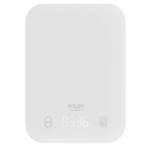 Adler Kitchen Scale | AD 3181w | Graduation 1 g | Display type LED | White - Image 2