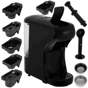 Camry Multi-capsule espresso machine | CR 4414bb | Pump pressure 19 bar | Capsule | 1450 W | Black - Image 9