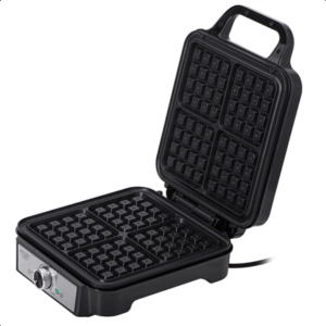 Adler Waffle Maker | AD 3083 | 1800 W | Number of pastry 4 | Belgium | Silver/Black - Image 4
