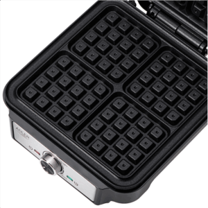 Adler Waffle Maker | AD 3083 | 1800 W | Number of pastry 4 | Belgium | Silver/Black - Image 6