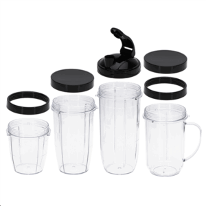 Adler Blender Smoothie Set | AD 4084 | Tabletop | 1200 W | Jar material BPA-Free | Jar capacity 0.3+0.5+0.5+0.7 L | Ice crushing | Stainless Steel - Image 8