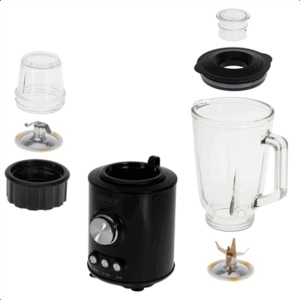 Camry Blender | CR 4088 | Tabletop | 1800 W | Jar material Glass | Jar capacity 1.5 L | Ice crushing | Piano Black - Image 12