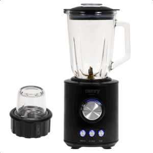 Camry Blender | CR 4088 | Tabletop | 1800 W | Jar material Glass | Jar capacity 1.5 L | Ice crushing | Piano Black - Image 2