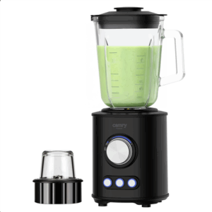 Camry Blender | CR 4088 | Tabletop | 1800 W | Jar material Glass | Jar capacity 1.5 L | Ice crushing | Piano Black - Image 3