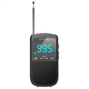 Camry | Portable mini radio | CR 1905 | Alarm function | Black - Image 2