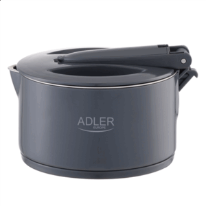 Adler Silicon Travel Kettle | AD 1377 | Travel Kettle | 600 W | 0.6 L | Silicon | Grey - Image 3