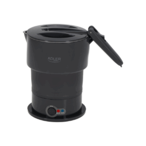 Adler Silicon Travel Kettle | AD 1377 | Travel Kettle | 600 W | 0.6 L | Silicon | Grey - Image 5