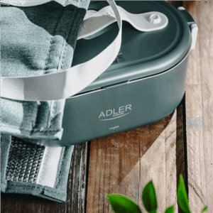 Adler | Electric lunch box with thermal bag | AD 4522 | 0.8 L | Plastic/Stainless steel | Green | Lid included - Image 18