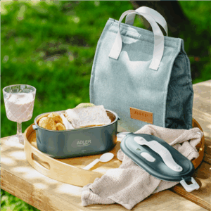 Adler | Electric lunch box with thermal bag | AD 4522 | 0.8 L | Plastic/Stainless steel | Green | Lid included - Image 19