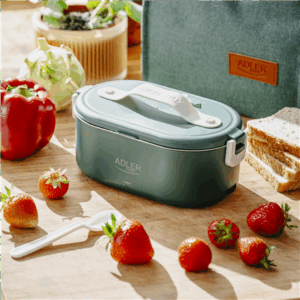 Adler | Electric lunch box with thermal bag | AD 4522 | 0.8 L | Plastic/Stainless steel | Green | Lid included - Image 20
