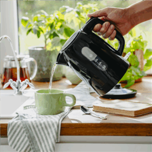 Adler Virdulys | AD 1380b | Electric | 2200 W | 1 L | Polypropylene | 360° rotational base | Black - Image 11