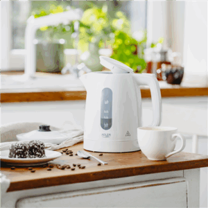 Adler Virdulys | AD 1380w | Electric | 2200 W | 1 L | Polypropylene | 360° rotational base | White - Image 12