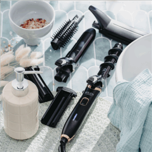 Adler Hair Styling Set 5-in-1 | AD 2028 | Ceramic heating system | 1200 W | Black - Image 10