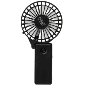 Adler Foldable mini fan | AD 7336 | Desk fan | Black | Diameter 6.5 cm | Number of speeds 1 - Image 3