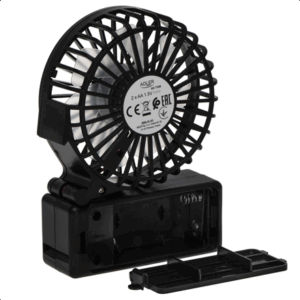 Adler Foldable mini fan | AD 7336 | Desk fan | Black | Diameter 6.5 cm | Number of speeds 1 - Image 6