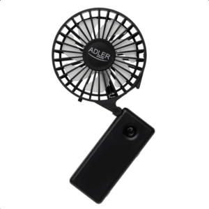 Adler Foldable mini fan | AD 7336 | Desk fan | Black | Diameter 6.5 cm | Number of speeds 1 - Image 7
