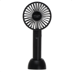 Adler Mini USB Fan | AD 7338 | Desk fan | Black | Diameter 7 cm | Number of speeds 3 - Image 2