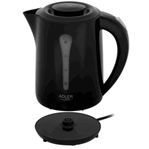 Adler Virdulys | AD 1244 | Electric | 1850 W | 2.5 L | Plastic | 360° rotational base | Black - Image 7