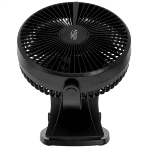 Adler Rechargeable Clip-on Desk Fan | AD 7342 | Table Fan | Black | Diameter 15.5 cm | Number of speeds 3 | Oscillation | 5 W - Image 3