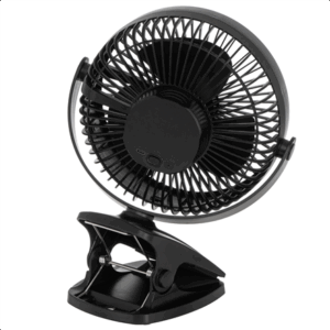 Adler Rechargeable Clip-on Desk Fan | AD 7342 | Table Fan | Black | Diameter 15.5 cm | Number of speeds 3 | Oscillation | 5 W - Image 5