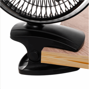Adler Rechargeable Clip-on Desk Fan | AD 7342 | Table Fan | Black | Diameter 15.5 cm | Number of speeds 3 | Oscillation | 5 W - Image 8