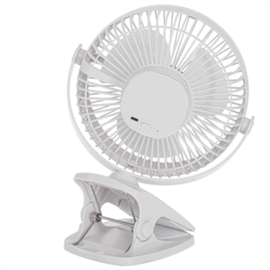Adler Rechargeable Clip-on Desk Fan | AD 7342 | Table Fan | White | Diameter 15.5 cm | Number of speeds 3 | Oscillation | 5 W - Image 5
