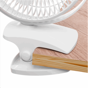 Adler Rechargeable Clip-on Desk Fan | AD 7342 | Table Fan | White | Diameter 15.5 cm | Number of speeds 3 | Oscillation | 5 W - Image 8