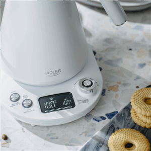 Adler | Virdulys | AD 1349w | Electric | 1100 W | 1 L | Stainless Steel | 360° rotational base | White - Image 10