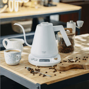 Adler | Virdulys | AD 1349w | Electric | 1100 W | 1 L | Stainless Steel | 360° rotational base | White - Image 11