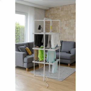 Adler | Foldable Electric Clothes Dryer | AD 7829 | 300 W | Silver/White - Image 12