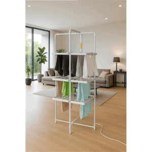 Adler | Foldable Electric Clothes Dryer | AD 7829 | 300 W | Silver/White - Image 13