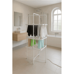 Adler | Foldable Electric Clothes Dryer | AD 7829 | 300 W | Silver/White - Image 14