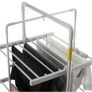 Adler | Foldable Electric Clothes Dryer | AD 7829 | 300 W | Silver/White - Image 3
