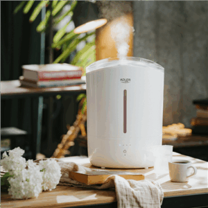 Adler Humidifier | AD 7971 | 30 W | Water tank capacity 5 L | Ultrasonic | Humidification capacity 100-250 ml/hr | White - Image 11